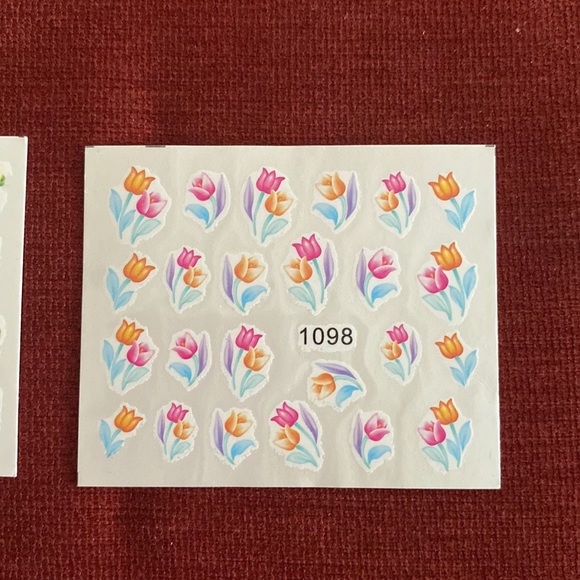 🌟5/$15: Nail Art Kit:Nail Art Pen,Hello Kitty Press On Nails, Water Nail Decals - Picture 6 of 7